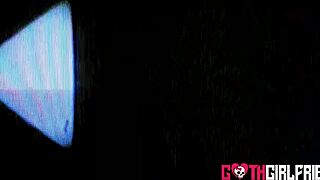 hot luna luxe is riding monster cock in gothic lingerie showing domination skills