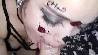 i gave wellington prado a deep blowjob on his monster cock and got my face covered in cum