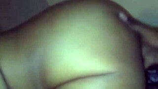 She performs oral skills expertly on him in homemade setting