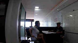 big tits lady gives blowjob and assfucking in lingerie