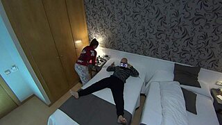 pamela sanchez is happy with her new toy and tests it with her husband jesus sanchez in bts orgasm bent over doggystyle cumshot blowjob