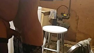 Cock play and swing fucking action