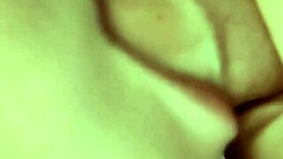 Amateur milf performs homemade deepthroat blowjob in intriguing setup