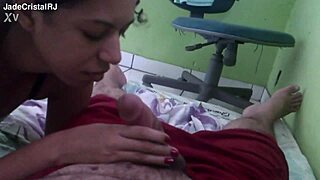 blowjob from friend's wife while husband is away