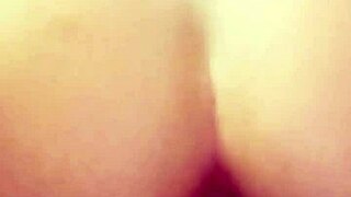 Teen Wife Uses Dildo for Anal Masturbation Session