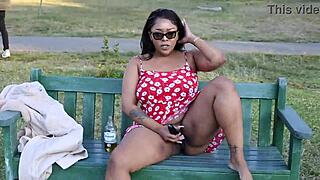 dildo play in public park leads to getting caught