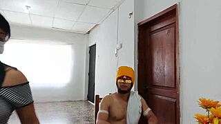 yo, banging the maid while my wife's out of the house!