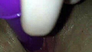 Wet Lesbian Wife Masturbates