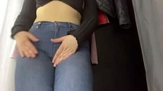 omg, this bbw teen is getting fucked hard in public, close up on her shaved pussy 😍