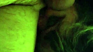 this dirty slut sucked cock and licked ass