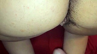 latina wife gets huge creampie while husband records