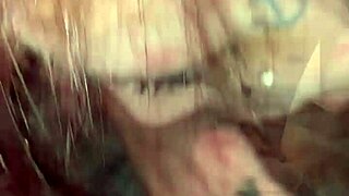 Emo girl screams for black cock to slam her face hard! Watch now!