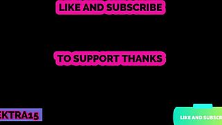 I Give Him Handjob And Masturbate With Cum