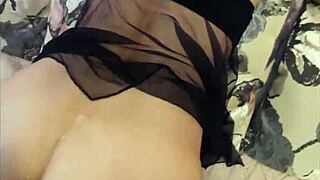 Milf Wife Bent Over For Anal Doggystyle And Riding In Lingerie