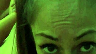 Candie cross bent over in doggystyle, getting rough slap and rimjob at home 😈