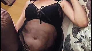 Milf Wife Bent Over For Anal Doggystyle And Riding In Lingerie