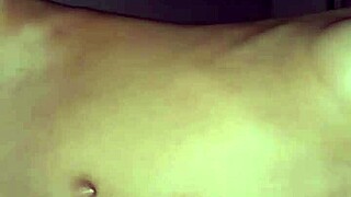 Skinny beautiful girl allows entry in intimate moment.