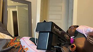 Black Amateur Needs Masturbation Assistance