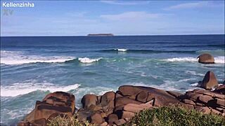 i saw fantastic scenes at the brazilian nudist beach, cute teens with big asses