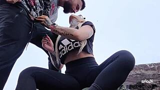 Taboo Beach Fun: Step-Sister Blows Me To Orgasm