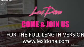 i pumped lexidona's trimmed pussy at home