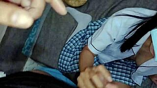 roommate licking in dorm with softcore touch