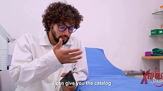 doctor fucks two shy lesbians in the ass during exam