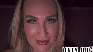 Horny Housewife Andi Avalon Craves Big Black Cock in Dark Room