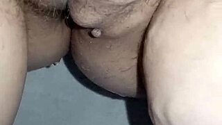 Pregnant woman flashes on toilet