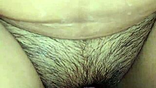 check out this vered wifey giving a hand job and teasing that dick with her wet pussy