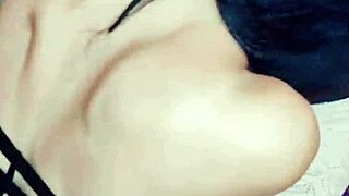 Elegant Wife Gets Wet Homemade Deep Penetration!