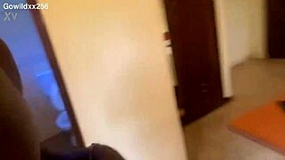 Sucking and fucking big dick in homemade setting