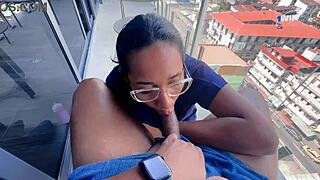 stepmom caught bending over, what’s she up to in that moment?