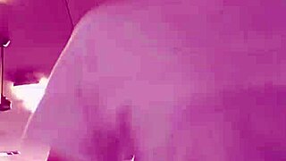 Asian Woman Enjoys Workout in Public Gym Selfie