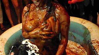 Feeling the Thrill in Chocolate Wrestling Olympics Movie