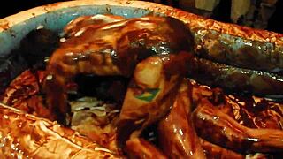 Feeling the Thrill in Chocolate Wrestling Olympics Movie