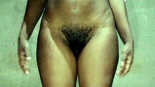 African amateur in intense performance