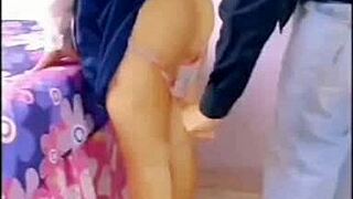 mexican students fuck in living room