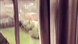 naughty british slut explores big black cock with interracial lover at home