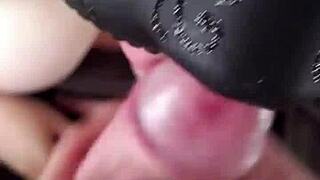 Blowjob Cumshot with Wife