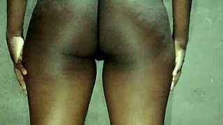 African amateur in intense performance