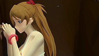 Glory hole surprise with big tits babe swallowing cum in wild oral session. Amateur ass shakes hard.