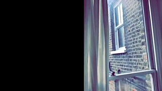 naughty british slut explores big black cock with interracial lover at home