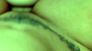 corno watching wife licked by muscular man in homemade tight pussy