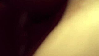 my wife gets wet pussy filled with cum after warmup