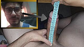 How Big Is My Dick? Let's Find Out Masturbating