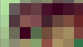 Brunette amateur shows new PVC panties