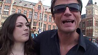 German Milf Gives Deepthroat Blowjob And Cumshot Facial To Big Cock Amateur