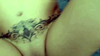 corno watching wife licked by muscular man in homemade tight pussy