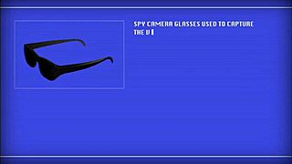 Glasses-Wearing Teen Rina Fucks On Stairway